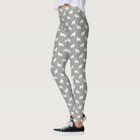 Great Pyrenees Dog Breed Silhouettes Pattern