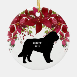 Great Pyrenees Dog Christmas Tree Ceramic Tree Decoration