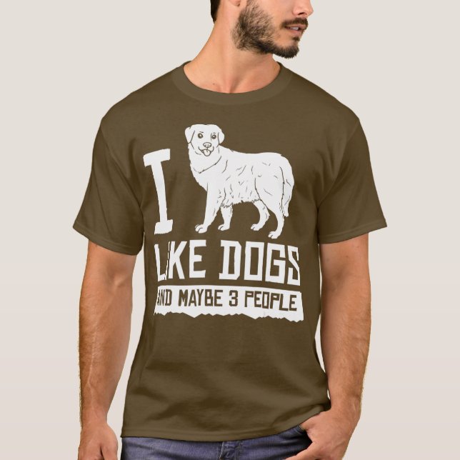 Great Pyrenees Dog Puppies Owner Lover _10 T-Shirt (Front)