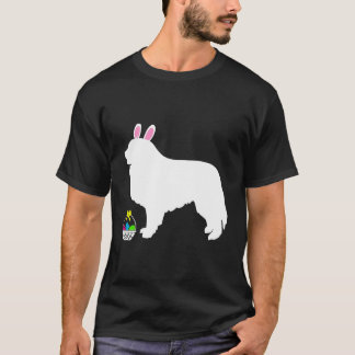 Great Pyrenees Easter Bunny Dog Silhouette  T-Shirt