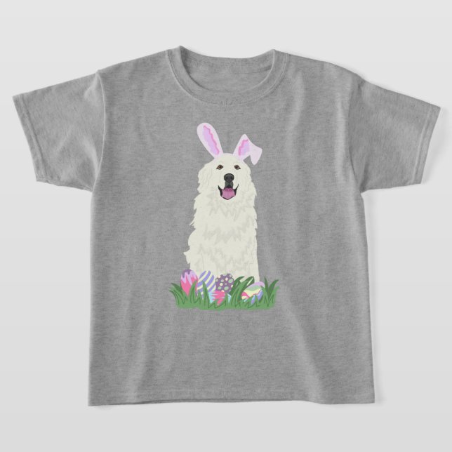 Great Pyrenees Easter  T-Shirt (Laydown)