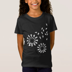 Great pyrenees Flower Fly Dandelion Funny Dog Love T-Shirt