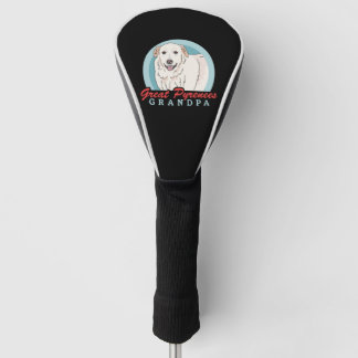 Great Pyrenees Grandpa Dog Owner Golf Head Cover