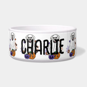 Great Pyrenees Greyhound Halloween Ghost Dog