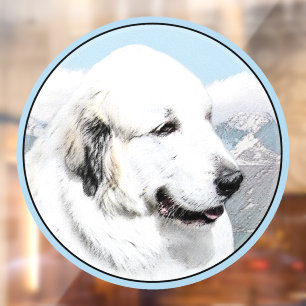 Great Pyrenees Painting - Original Dog Art
