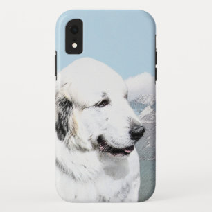 Great Pyrenees Painting - Original Dog Art Case-Mate iPhone Case