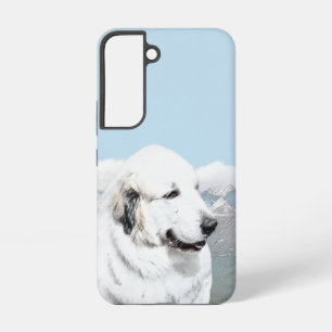 Great Pyrenees Painting - Original Dog Art Samsung Galaxy Case