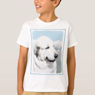 Great Pyrenees Painting - Original Dog Art T-Shirt