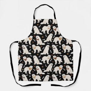 Great Pyrenees Paws and Bones Apron