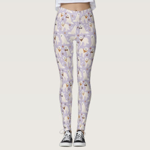 Great Pyrenees Paws and Bones Leggings