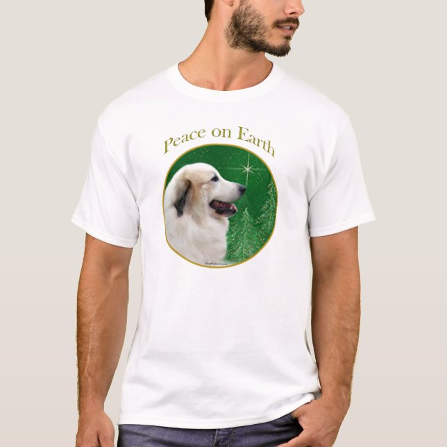 Great Pyrenees Peace T-Shirt (Front)