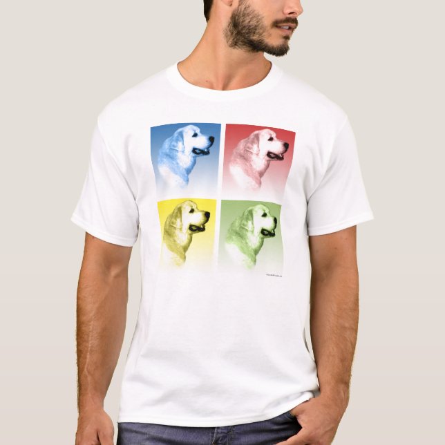 Great Pyrenees Pop T-Shirt (Front)
