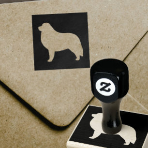 Great Pyrenees Silhouette Rubber Stamp