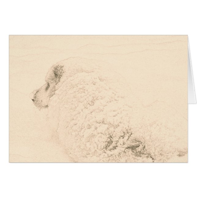 Great Pyrenees, Snow Dog series #1 (Front Horizontal)