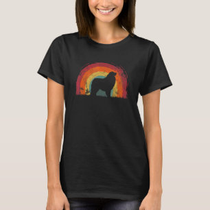 Great Pyrenees Vintage Rainbow Dog Men Women T-Shirt