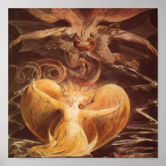 Great Red Dragon and the Woman Clothed with Sun Poster