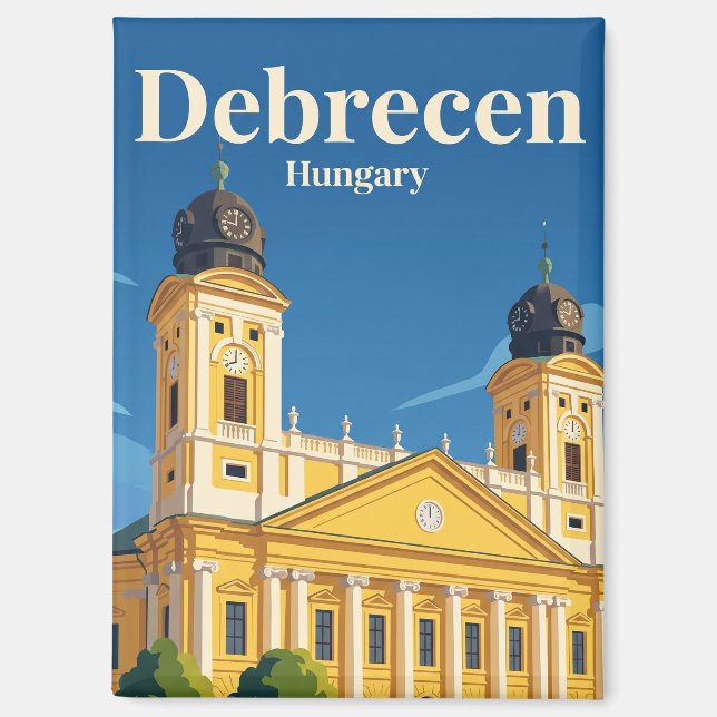 Great Reformed Church Hungary Magnet (Front)