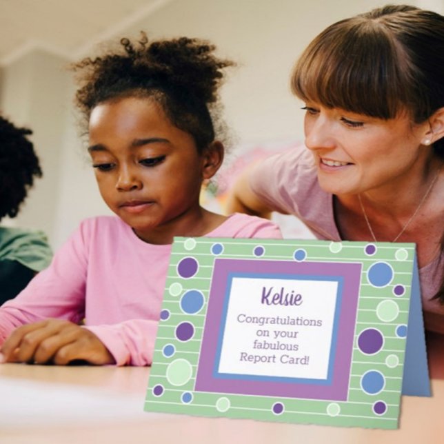 Great Report Card Congrats! (Creator Uploaded)