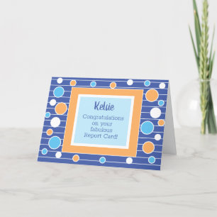 Great Report Card Congrats!