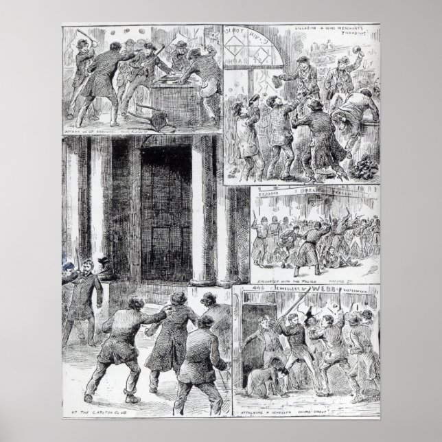 Great Riots in London Poster (Front)