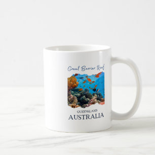 Great Rrier Reef Queensland Australia Souvenir Wom Coffee Mug