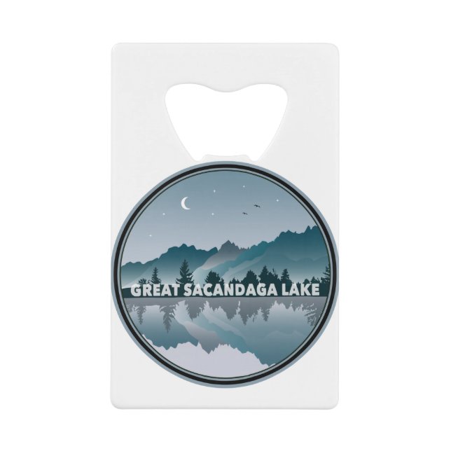 Great Sacandaga Lake New York Reflection (Front)