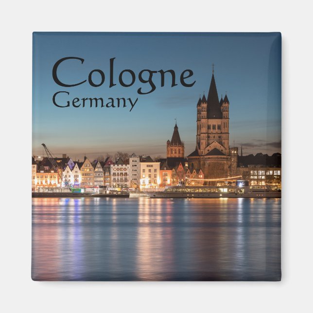 Great Saint Martin Church Cologne Magnet (Front)
