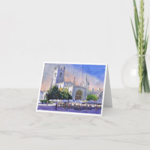 Great Saint Mary's Church, Cambridge, England Card