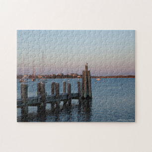 Great Salt Pond at Block Island, Rhode Island Jigsaw Puzzle