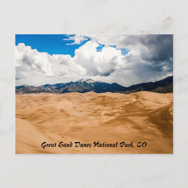 Great Sand Dunes National Park, CO Postcard (Front)