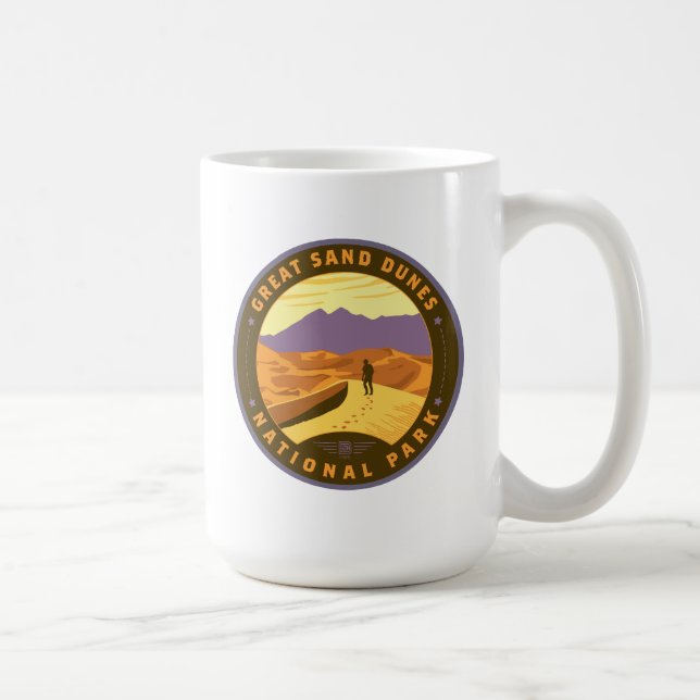 Great Sand Dunes National Park Coffee Mug (Right)