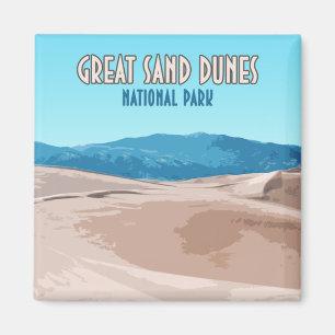 Great Sand Dunes National Park Colorado Magnet