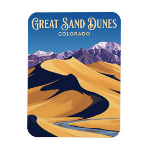 Great Sand Dunes National Park Colorado Magnet