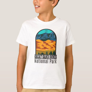  Great Sand Dunes National Park Colorado Vintage T T-Shirt