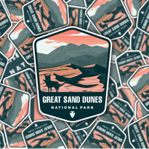 Great Sand Dunes National Park   Die-Cut Sticker