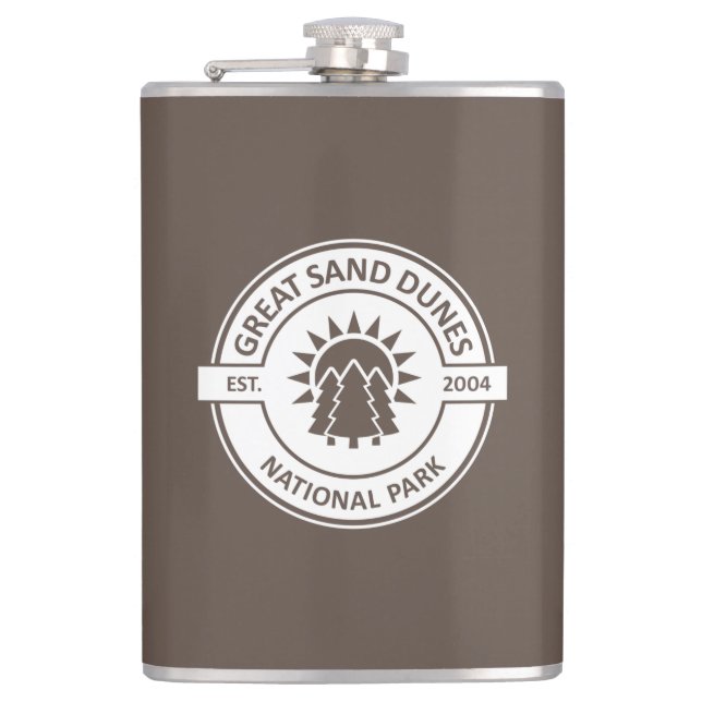 Great Sand Dunes National Park Hip Flask (Front)