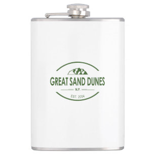 Great Sand Dunes National Park Hip Flask