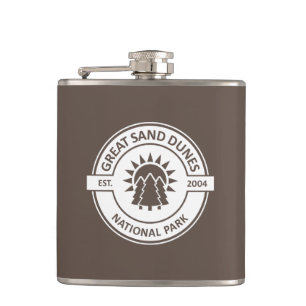 Great Sand Dunes National Park Hip Flask