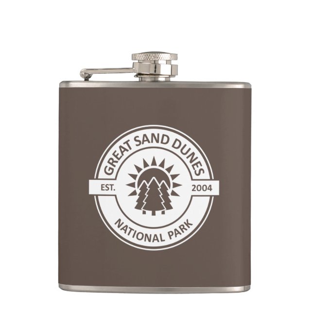 Great Sand Dunes National Park Hip Flask (Front)