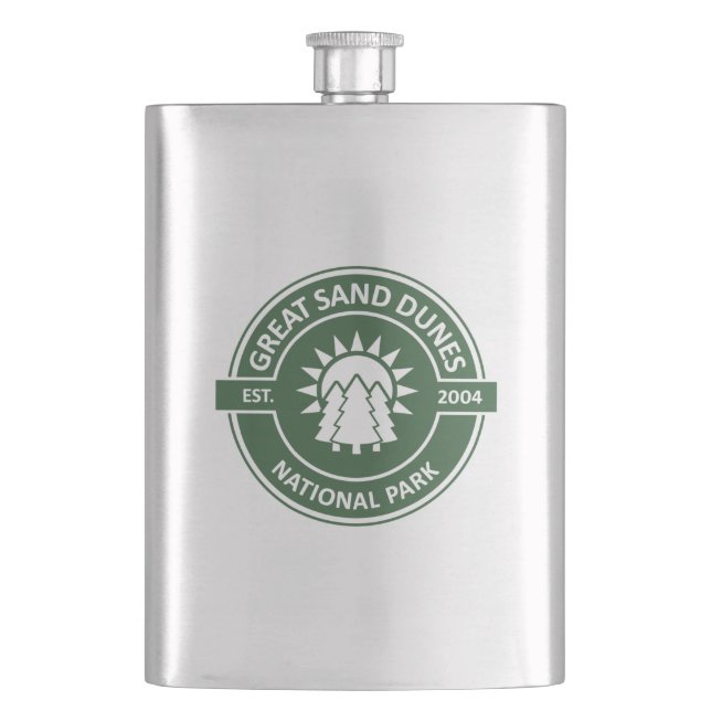 Great Sand Dunes National Park Hip Flask (Front)