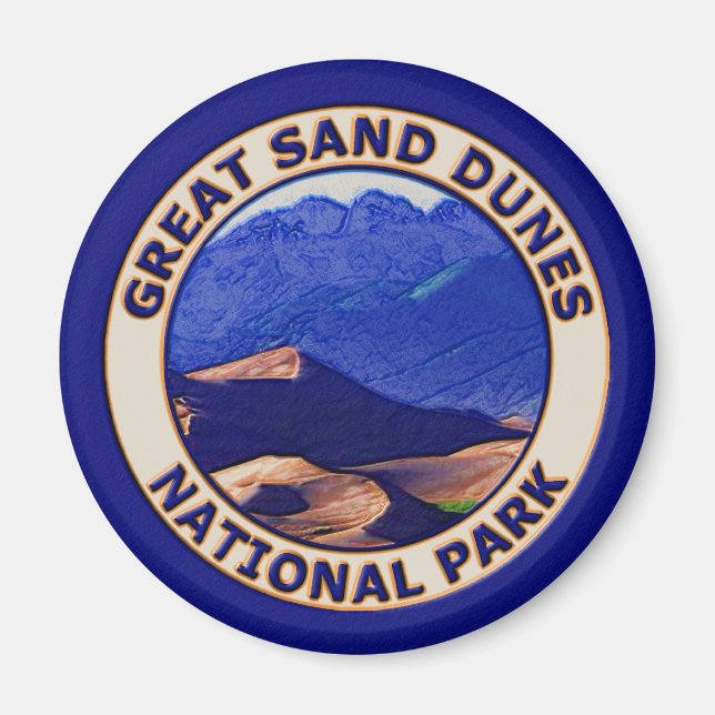 Great Sand Dunes National Park Magnet (Front)