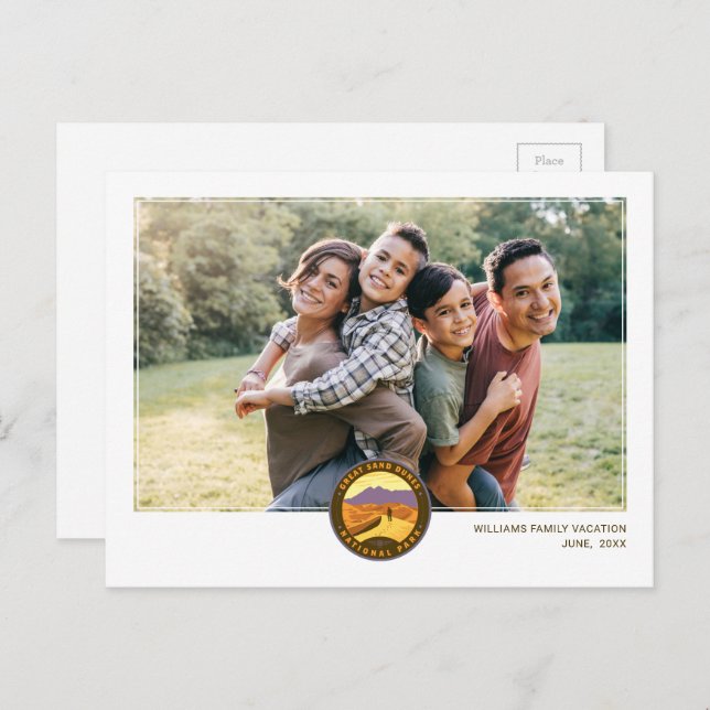 Great Sand Dunes National Park Postcard (Front/Back)