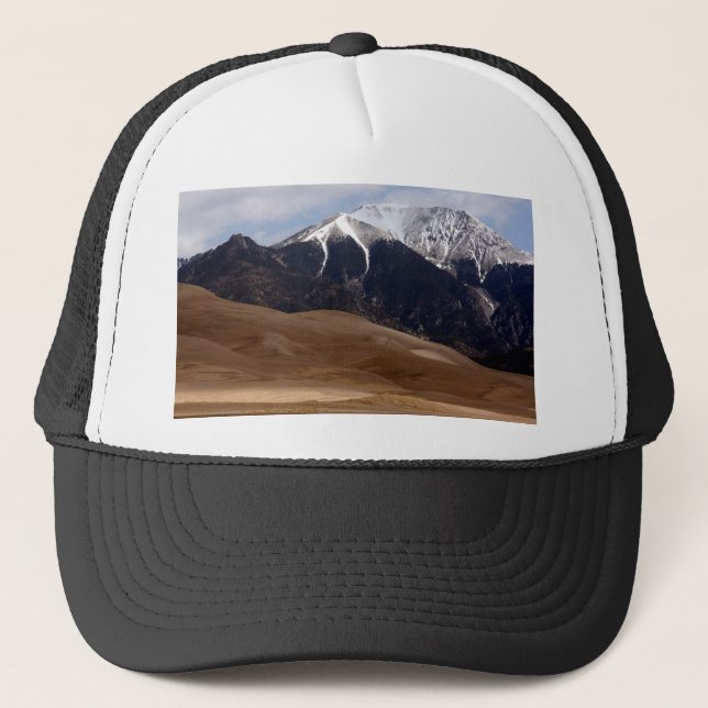 Great Sand Dunes National Park Souvenir Trucker Hat (Front)