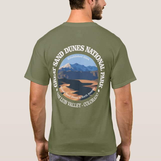 Great Sand Dunes National Park T-Shirt (Back)