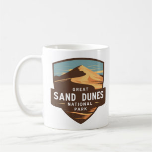Great Sand Dunes National Park Travel Badge Coffee Mug