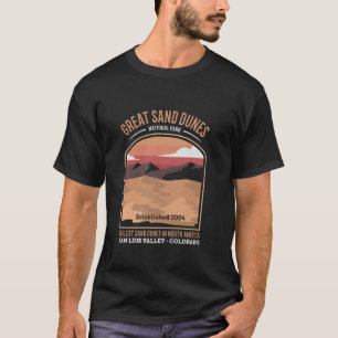 Great Sand Dunes National Park US Vintage T-Shirt