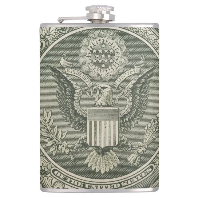 Great Seal Hip Flask (Front)