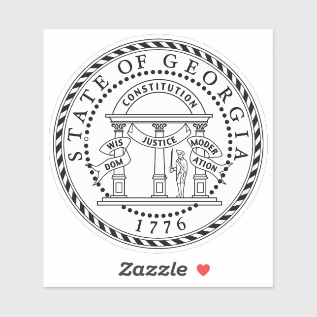 Great Seal of Georgia (Sheet)