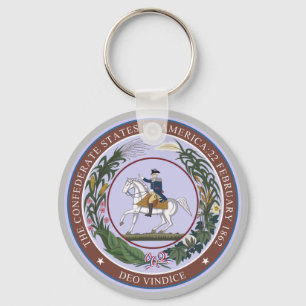 GREAT SEAL of the CONFEDERACY Key Ring