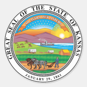 Great seal of the state of Kansas